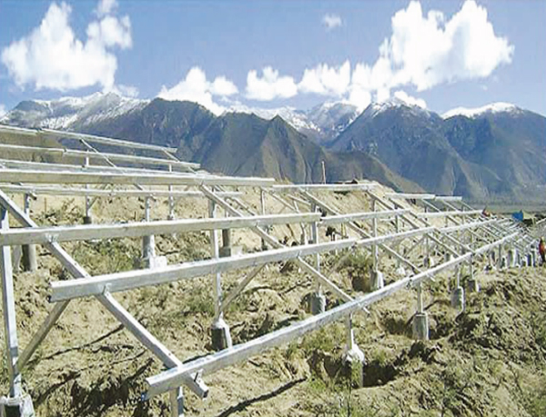 电缆桥架太阳能光伏支架 电缆桥架太阳能光伏支架